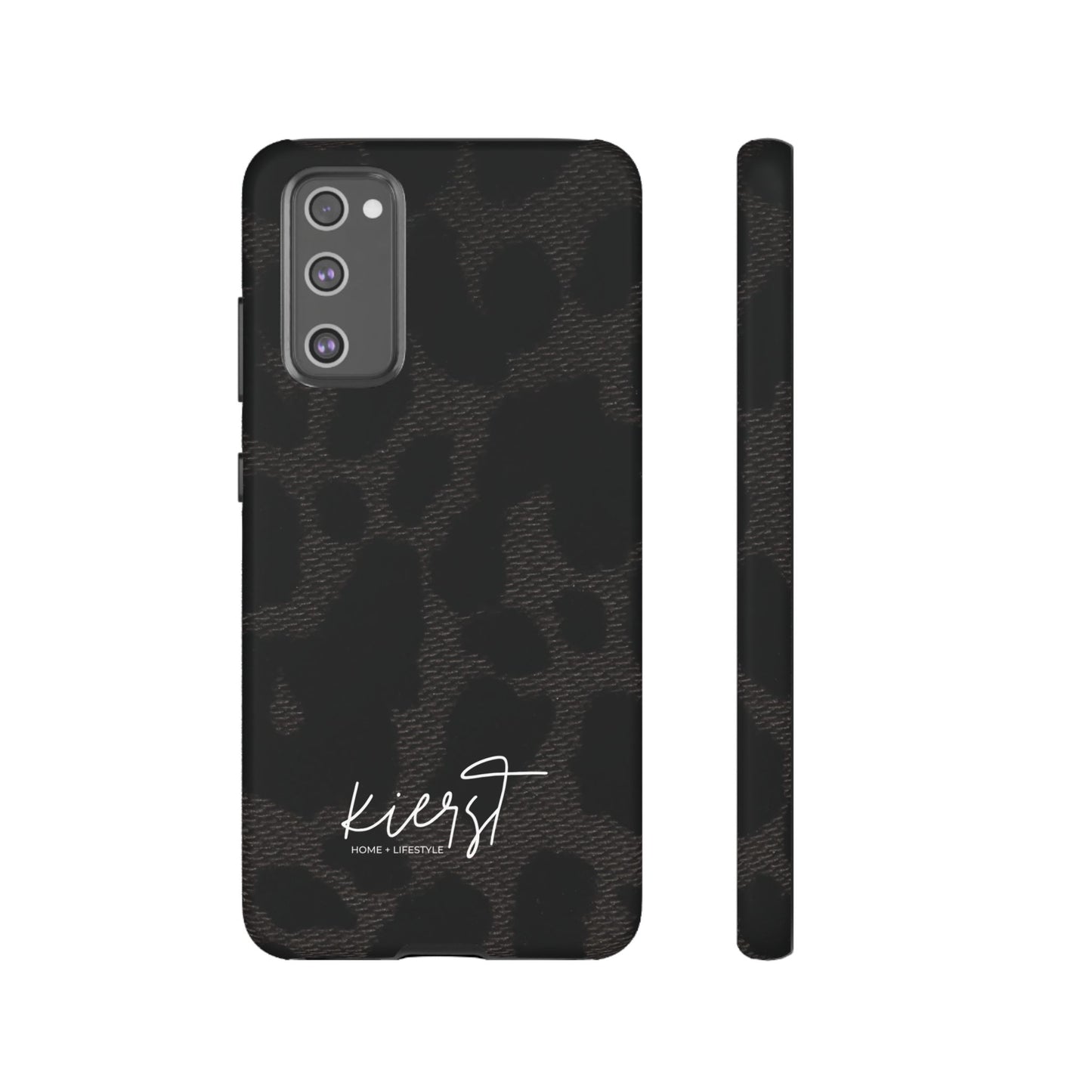Black Leopard Samsung Galaxy Phone Case