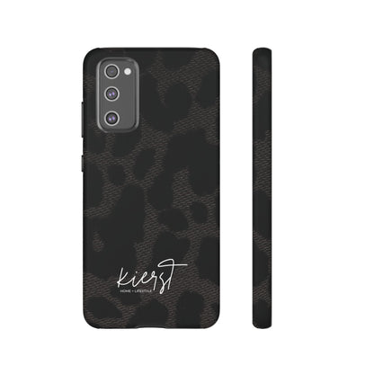 Black Leopard Samsung Galaxy Phone Case