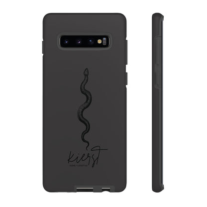 Long Black Snake Samsung Galaxy Phone Case | Power In The Subtleties