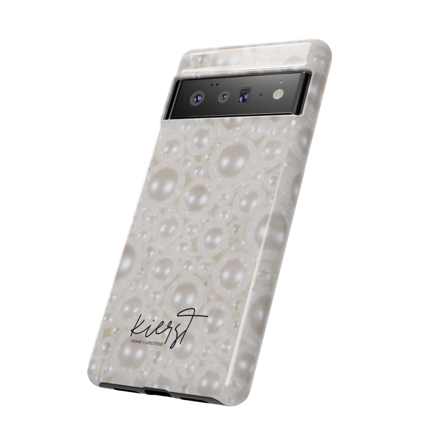 Various Pearls Google Pixel Case | Refined Shine Everyday Style