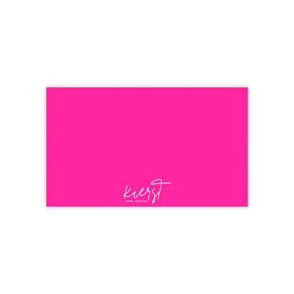 kierst Signature Hot Pink Post-it® Note Pad | Vibrant Sticky Notes for Bold Desks