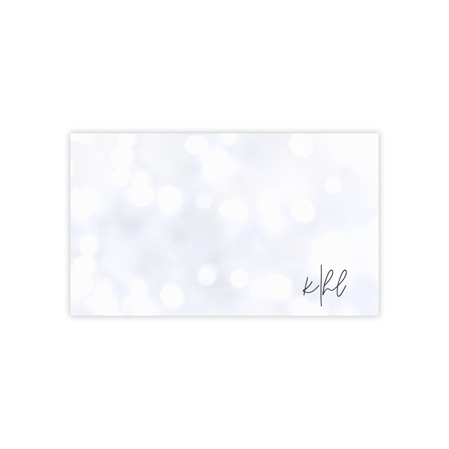 White Sparkle Post-it® Note Pad