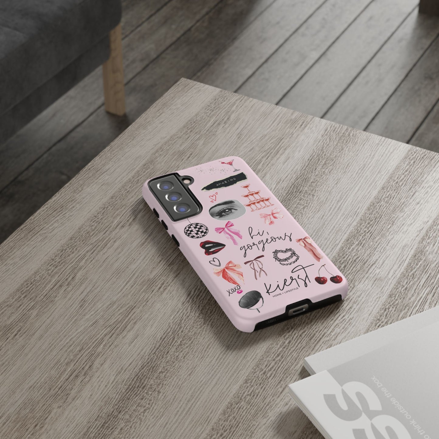 Pink Samsung Galaxy Phone Case - Edge of Romance