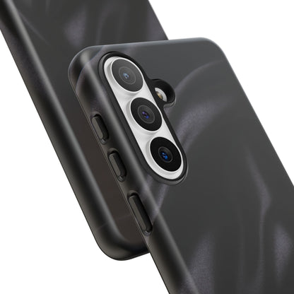 Black Silk Print Samsung Galaxy Phone Case