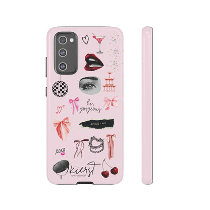 Pink Samsung Galaxy Phone Case - Edge of Romance