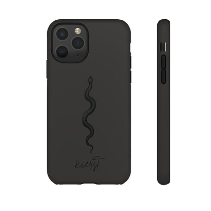 Long Black Snake iPhone Case | Subtle Edge, Quiet Power