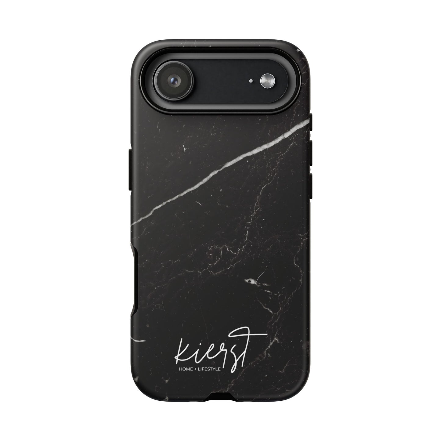 Black Marble iPhone Case