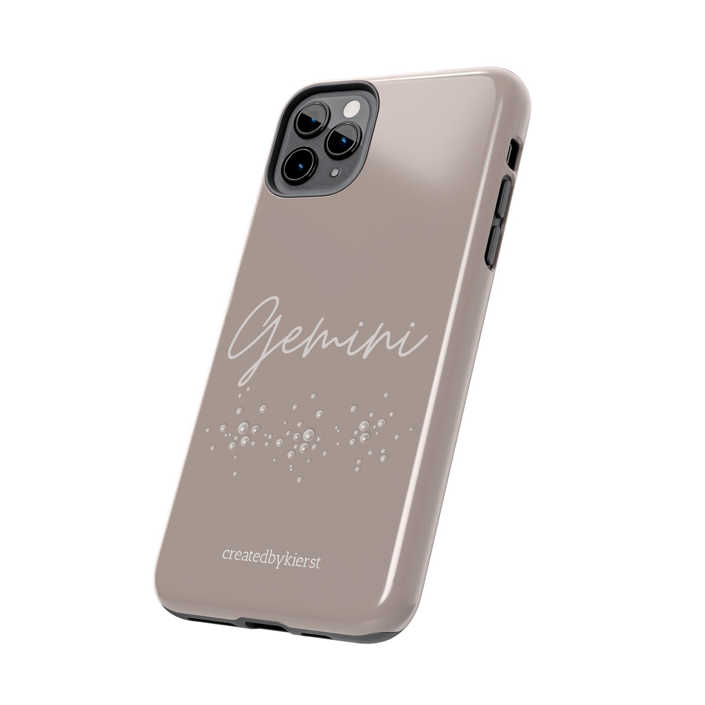 Gemini and Pearls iPhone Case