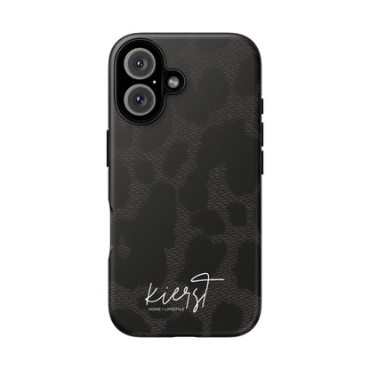 Black Leopard iPhone Case