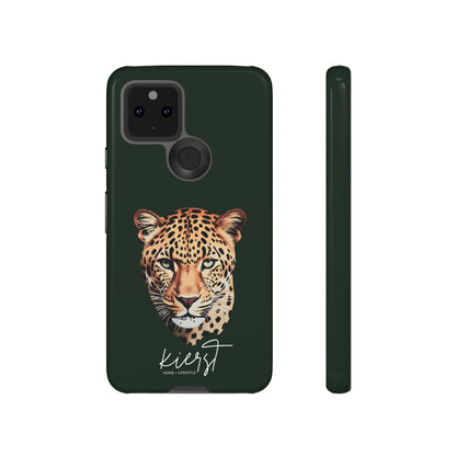 kierst Signature Midnight Pine Google Pixel Phone Case with Cheetah