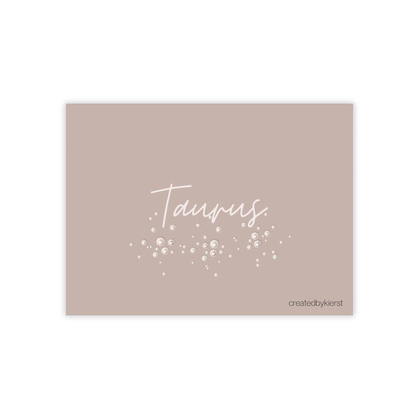 Taurus and Pearls Post-it® Note Pads