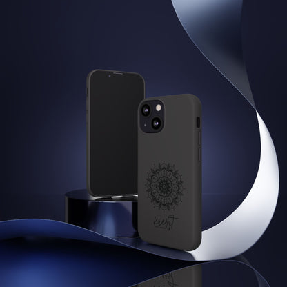 Black Mandala iPhone Case | Refined Calm in Every Curve