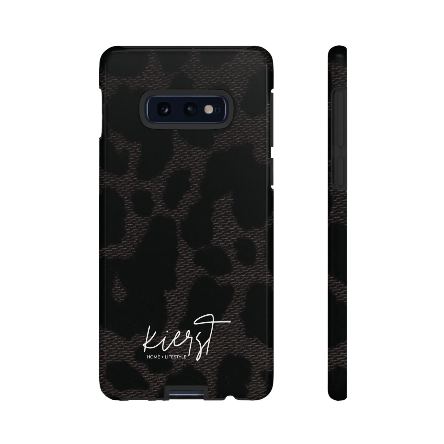 Black Leopard Samsung Galaxy Phone Case