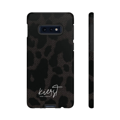 Black Leopard Samsung Galaxy Phone Case