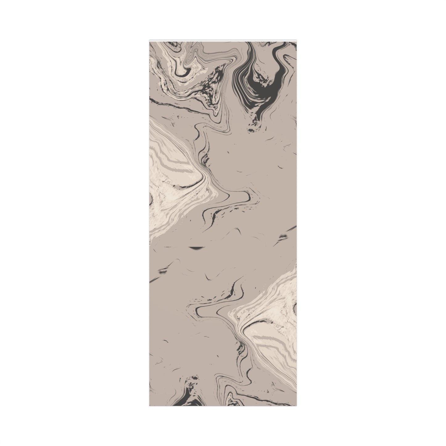Cream, Grey, and Taupe Marble Gift Wrapping Paper