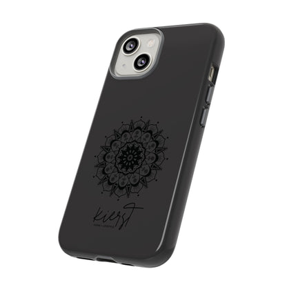 Black Mandala iPhone Case | Refined Calm in Every Curve