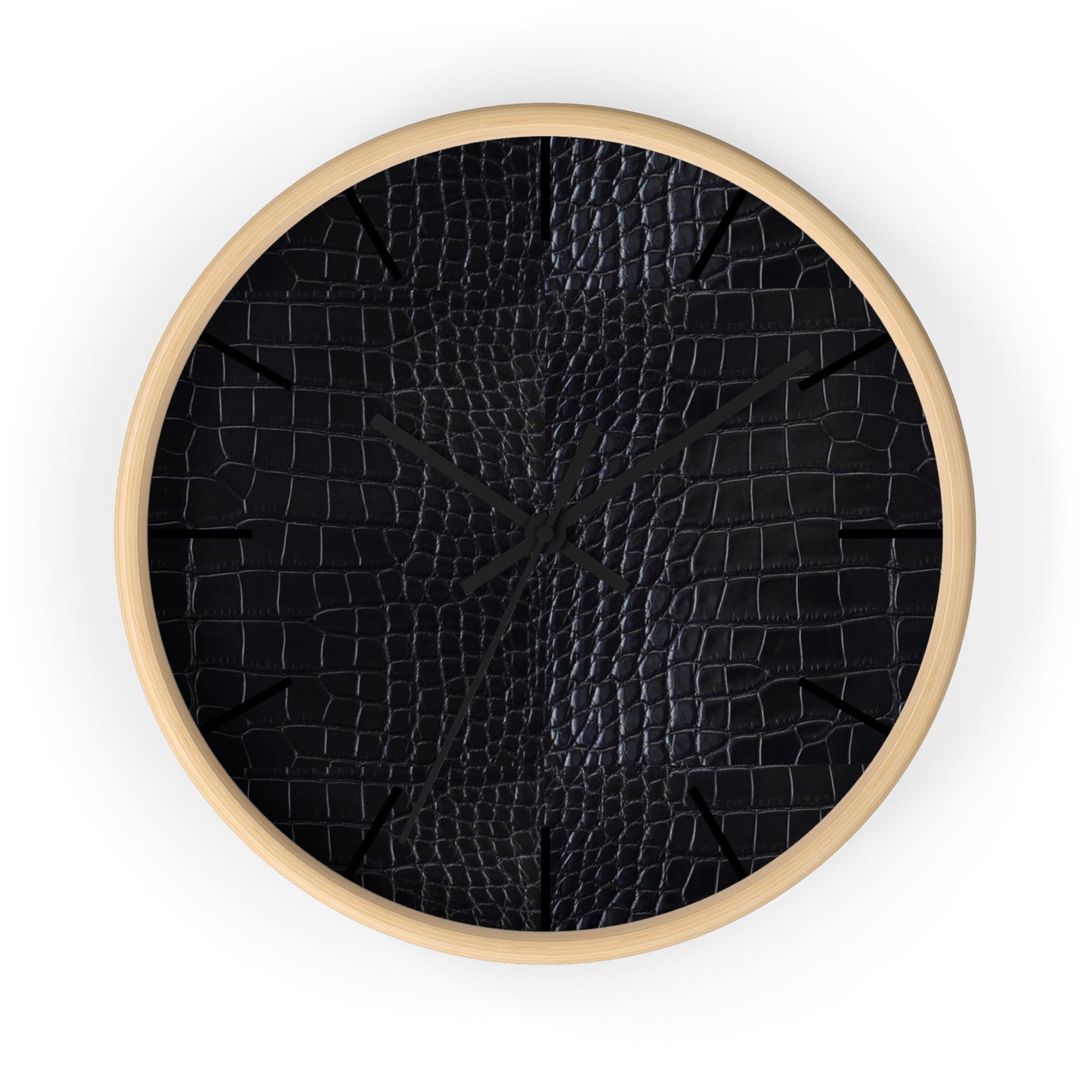 Black Crocodile Wall Clock