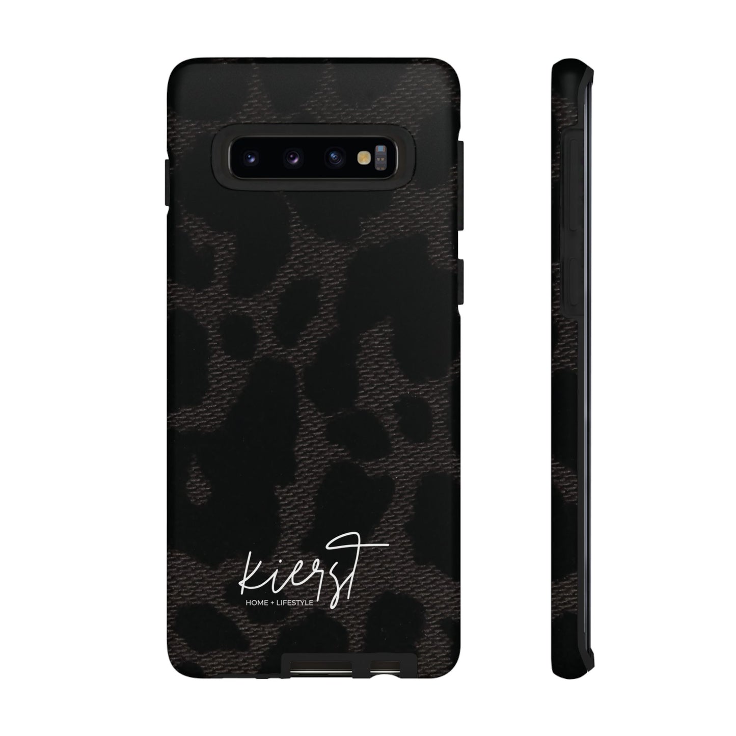 Black Leopard Samsung Galaxy Phone Case