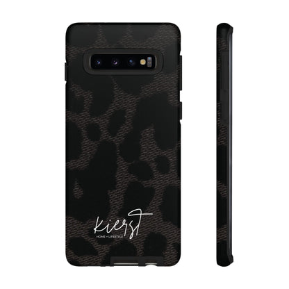 Black Leopard Samsung Galaxy Phone Case