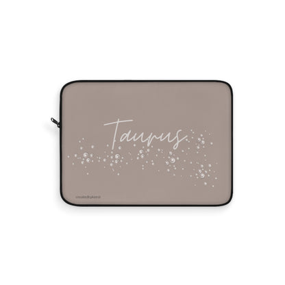 Taurus and Pearls Laptop Sleeve