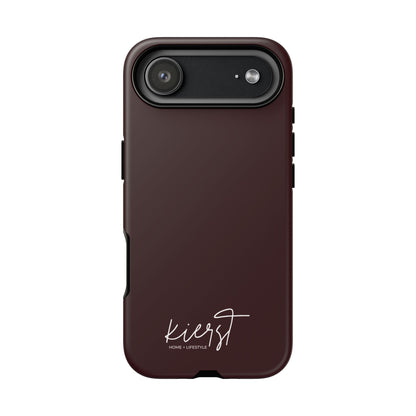 Signature Velvet Noir iPhone Case