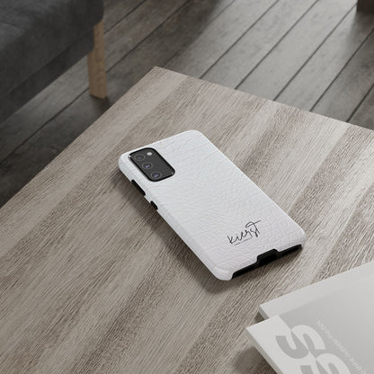 White Alligator Samsung Galaxy Case | Classic Texture Meets Modern Edge