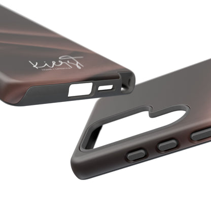 Chocolate Silk Print Samsung Galaxy Phone Case