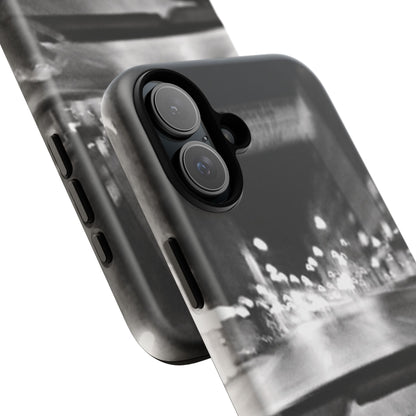 Faded Summer Nights iPhone Case | A Cinematic Blur of City Lights and Nostalgia