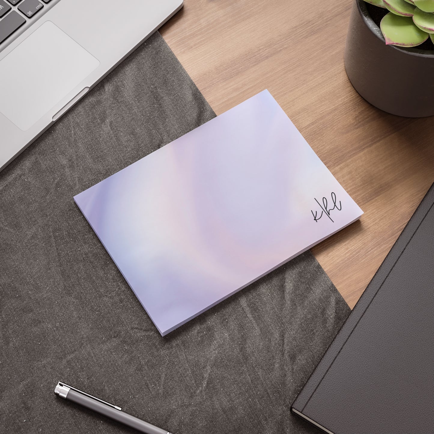 Lilac Marble Post-it® Note Pad
