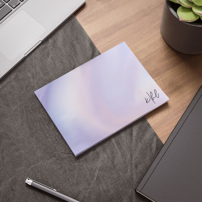 Lilac Marble Post-it® Note Pad