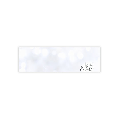 White Sparkle Post-it® Note Pad