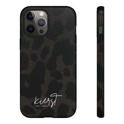 Black Leopard iPhone Case