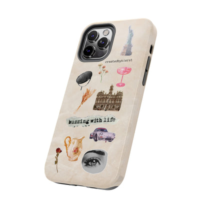 Vintage Stickers iPhone Case