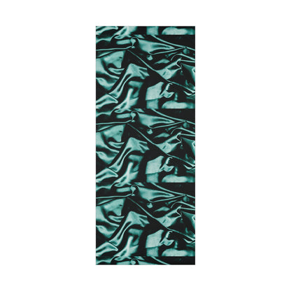 Emerald Satin Print Gift Wrapping Paper