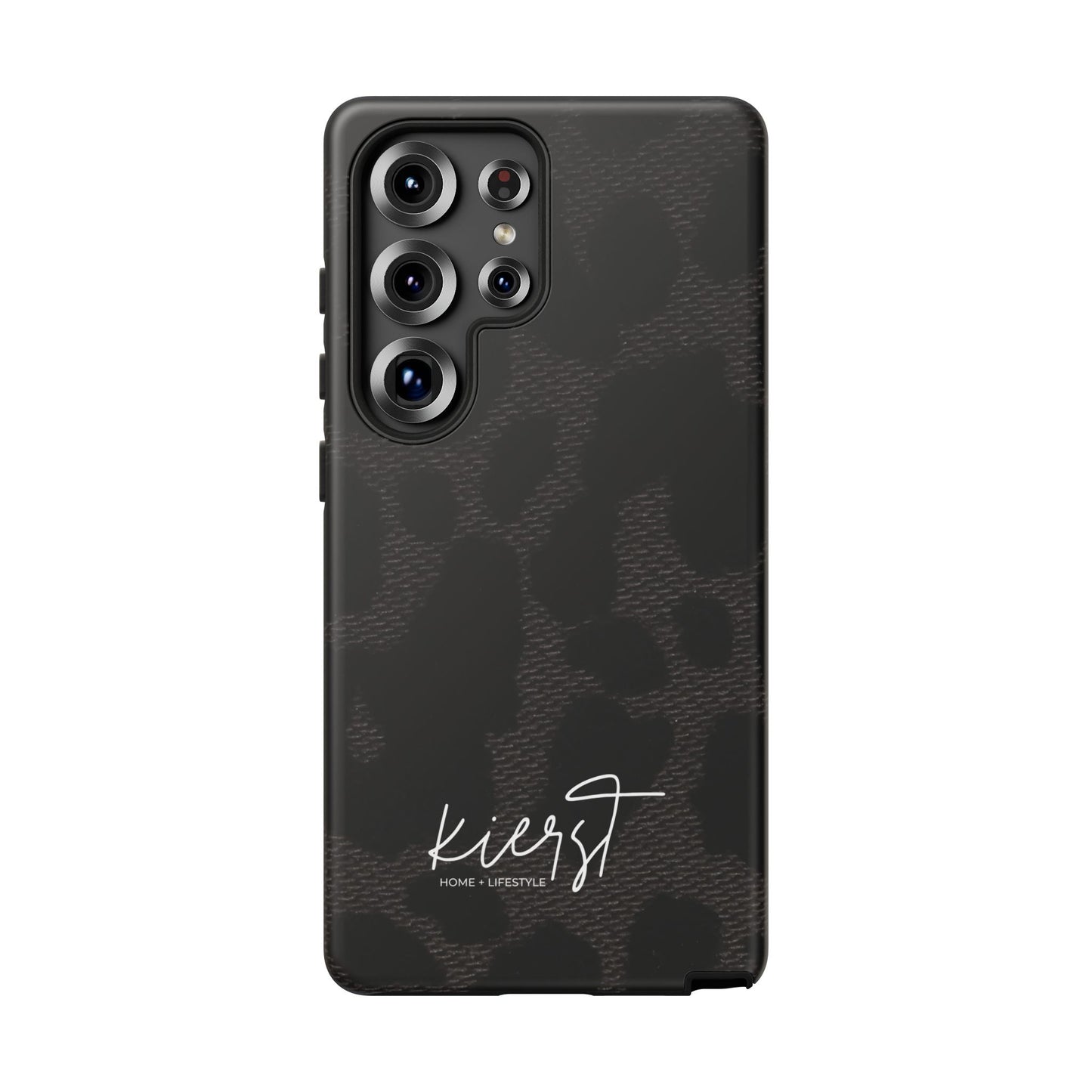 Black Leopard Samsung Galaxy Phone Case