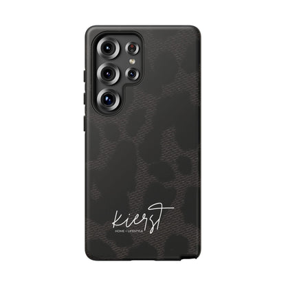 Black Leopard Samsung Galaxy Phone Case