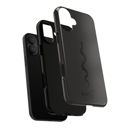 Long Black Snake iPhone Case | Subtle Edge, Quiet Power