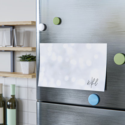 White Sparkle Post-it® Note Pad