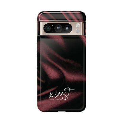 Signature Velvet Noir Silk Print Google Pixel Phone Case