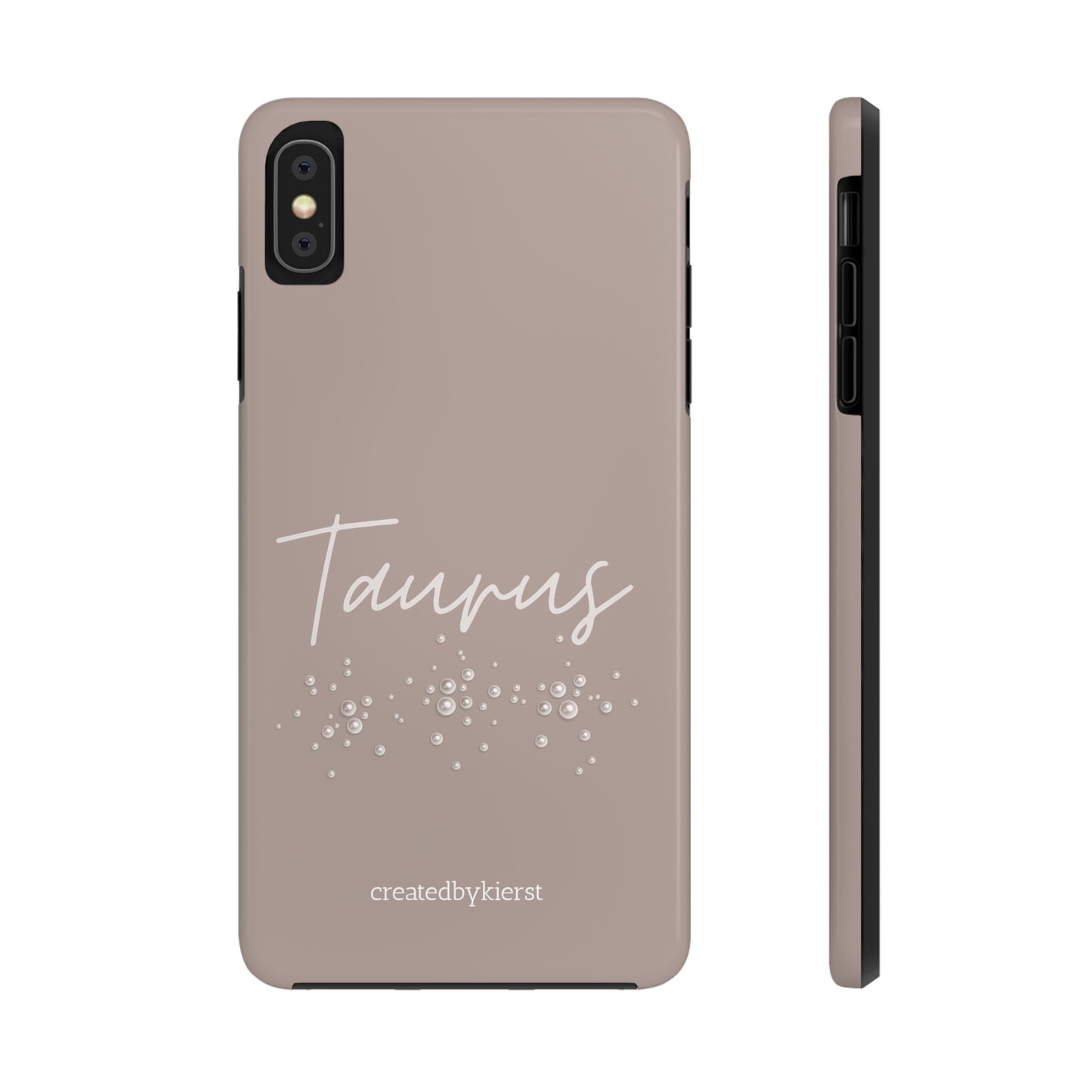 Taurus and Pearls iPhone Case