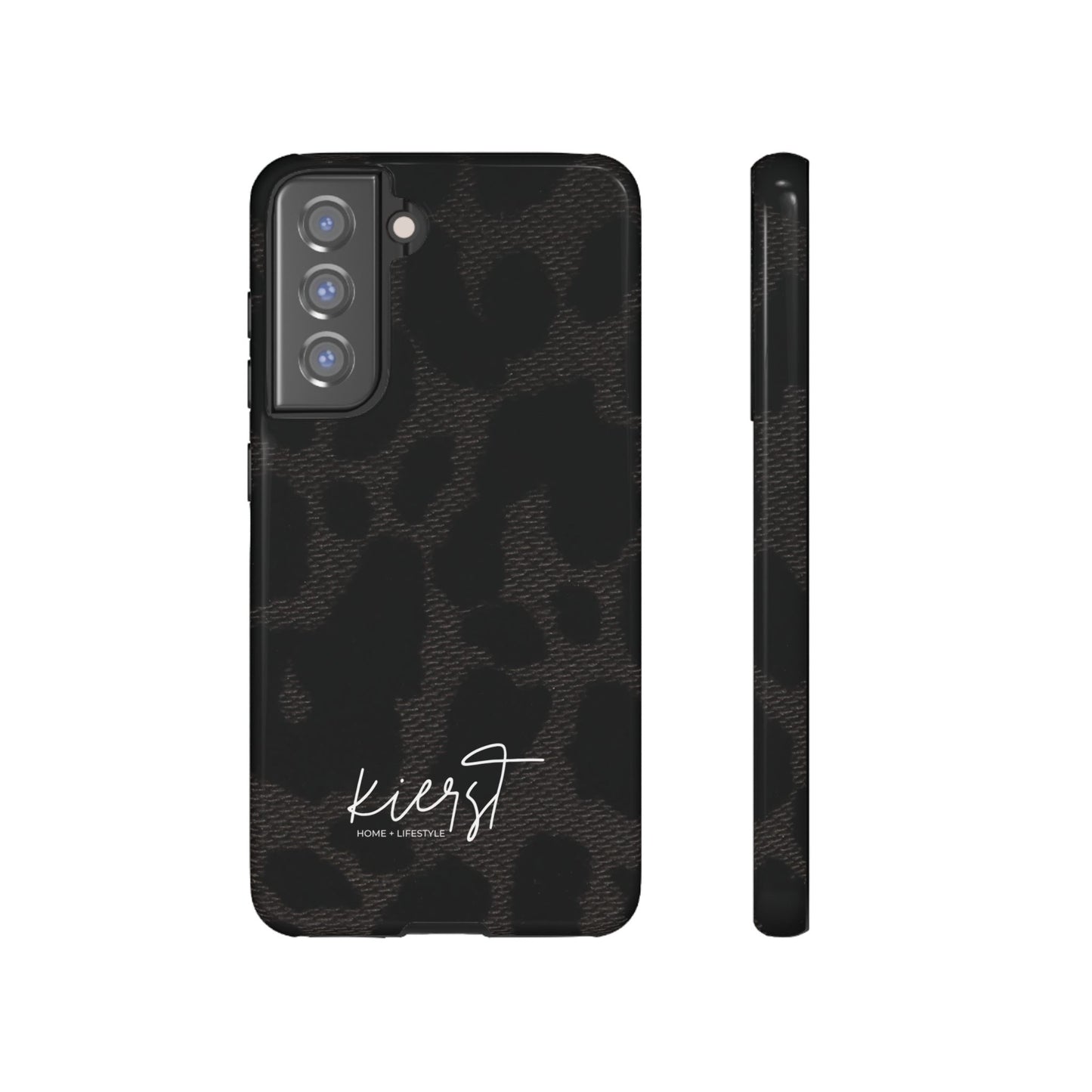 Black Leopard Samsung Galaxy Phone Case