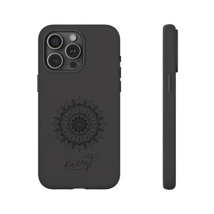 Black Mandala iPhone Case | Refined Calm in Every Curve