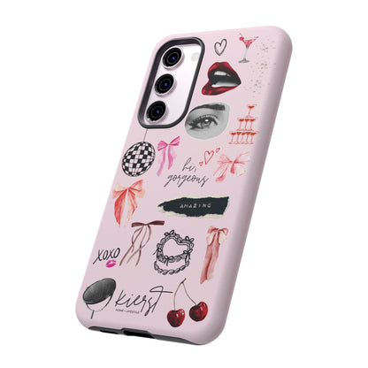 Pink Samsung Galaxy Phone Case - Edge of Romance