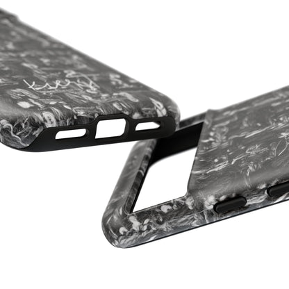 Grey Tweed Print Google Pixel Phone Case