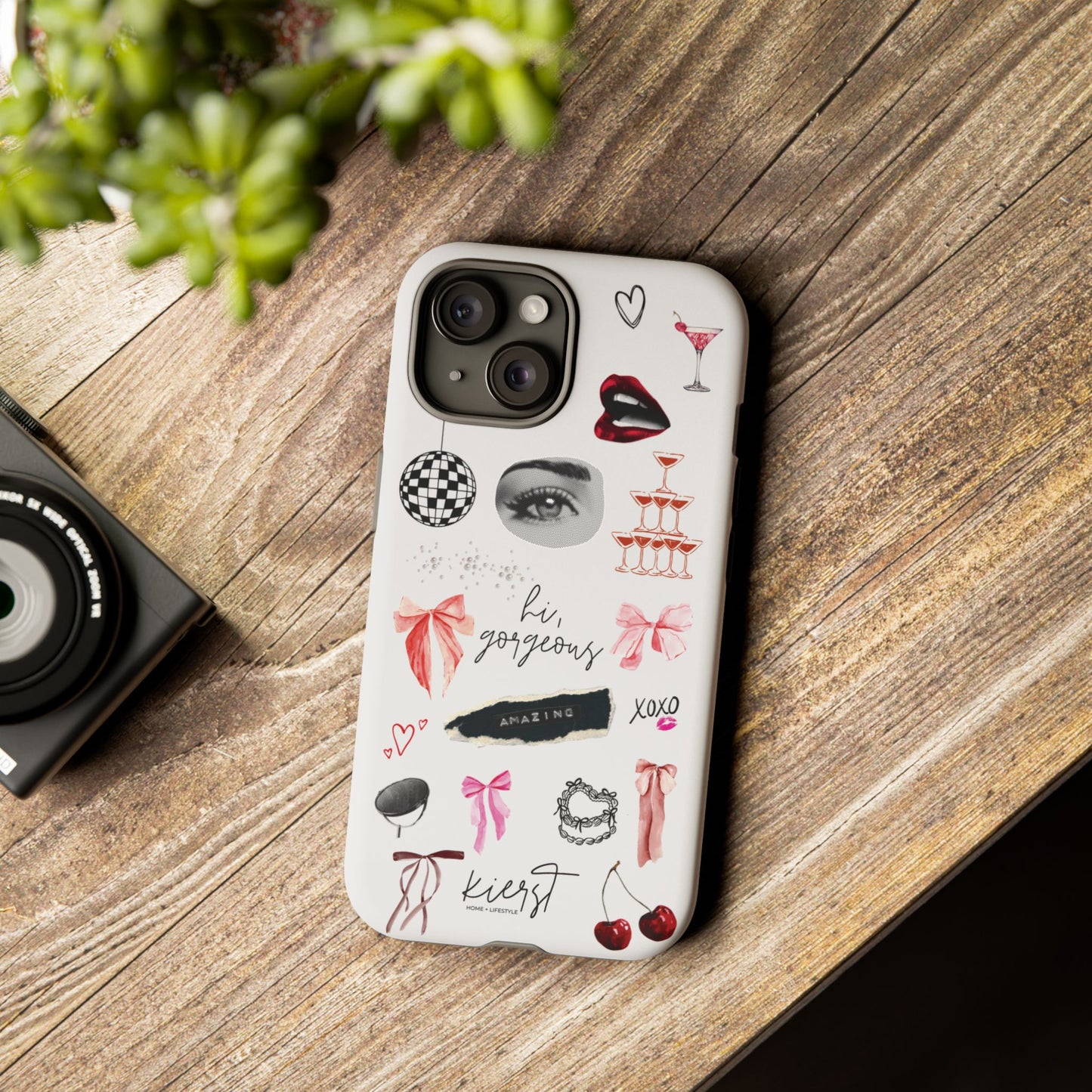 Grey iPhone Case - Edge of Romance