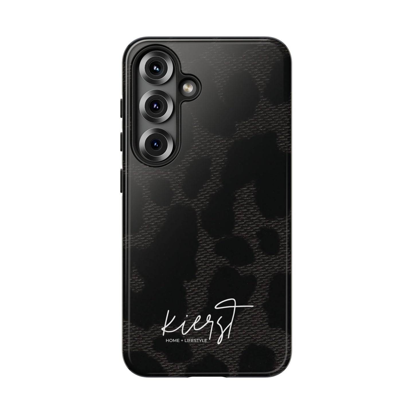 Black Leopard Samsung Galaxy Phone Case