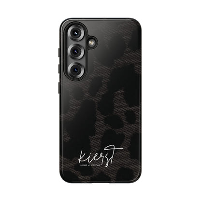 Black Leopard Samsung Galaxy Phone Case