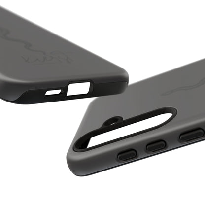 Long Black Snake Samsung Galaxy Phone Case | Power In The Subtleties