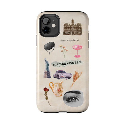 Vintage Stickers iPhone Case