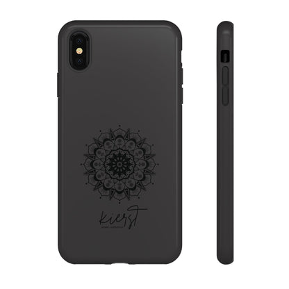 Black Mandala iPhone Case | Refined Calm in Every Curve